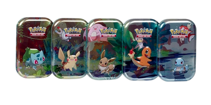Pokemon Kanto Friends Mini Tin Pokemon