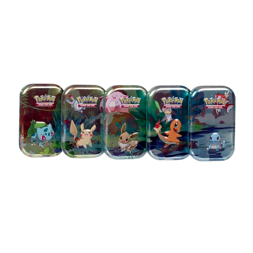 Pokemon Kanto Friends Mini Tin Pokemon
