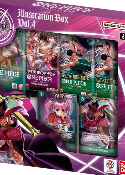 One Piece Card Game - Illustration Box Vol.4 (IB04) Bandai