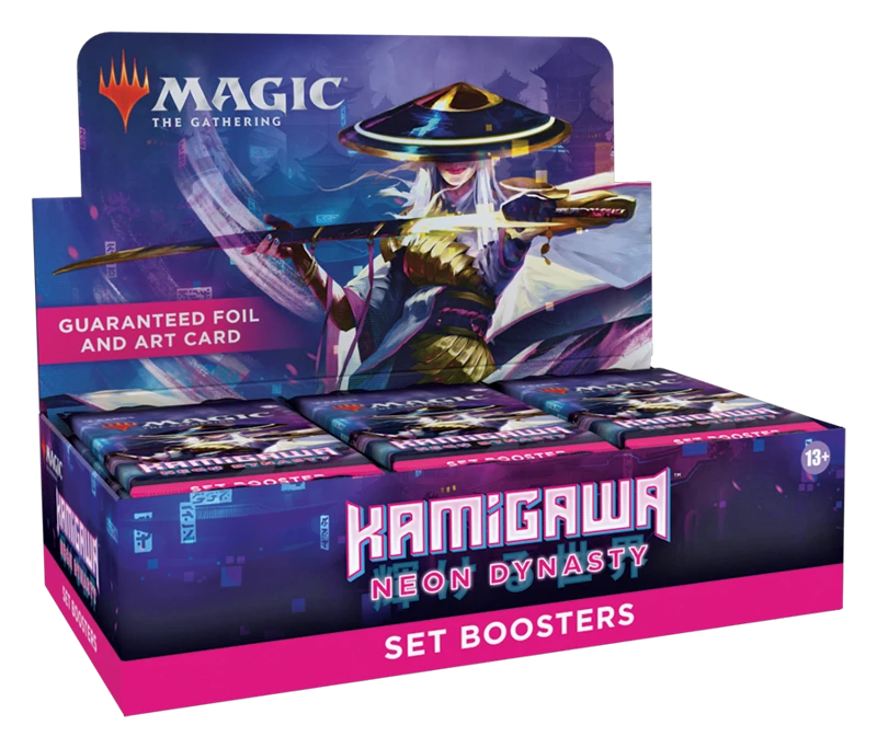 Magic the Gathering: Kamigawa Neon Dynasty - Set Booster Box (30 Packs) Magic: The Gathering