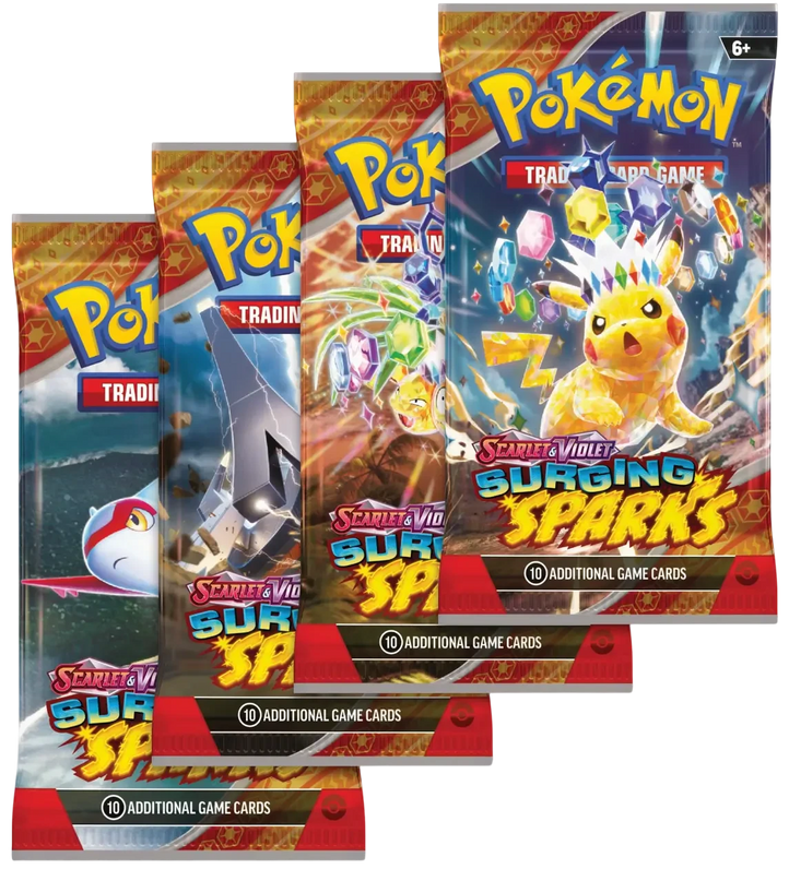 Pokemon Surging Sparks Booster Pack Pokemon