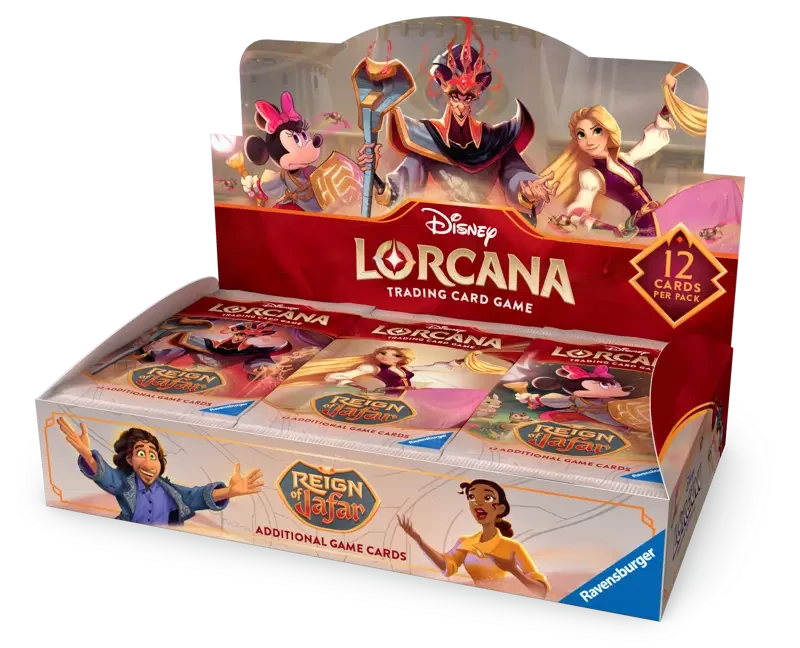 Lorcana Reign of Jafar Booster Box (24 Packs) Disney Lorcana