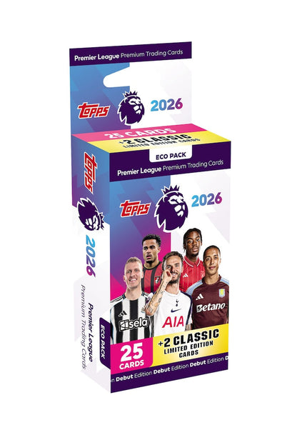 Topps Premier League 2025/26 Debut Edition Eco Pack Topps