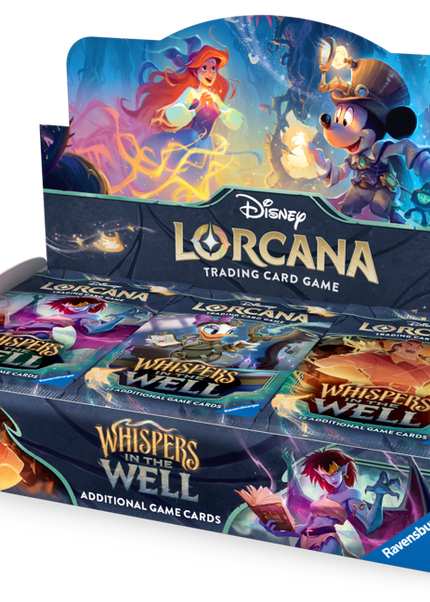Disney Lorcana Whispers in the Well Booster Display (24 Packs) Disney Lorcana
