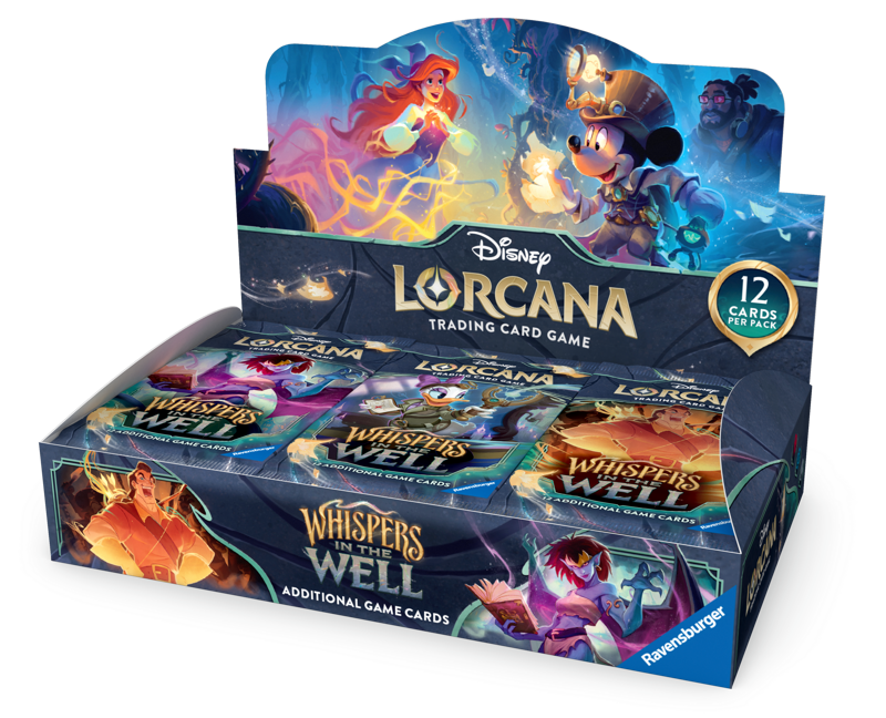 Disney Lorcana Whispers in the Well Booster Display (24 Packs) Disney Lorcana