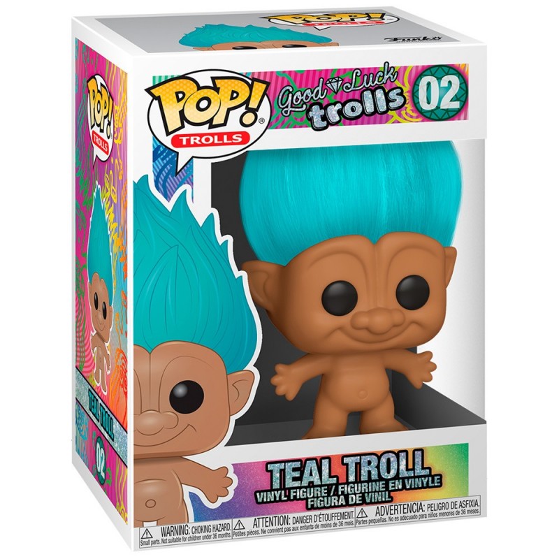 FUNKO POP! TROLLS TEAL TROLL FUNKO POP!