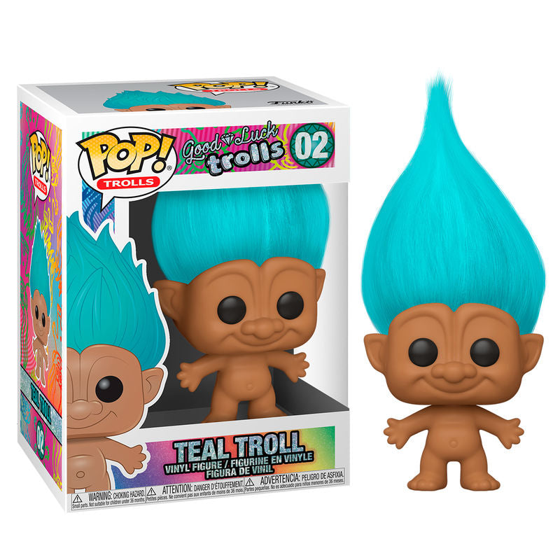 FUNKO POP! TROLLS TEAL TROLL FUNKO POP!