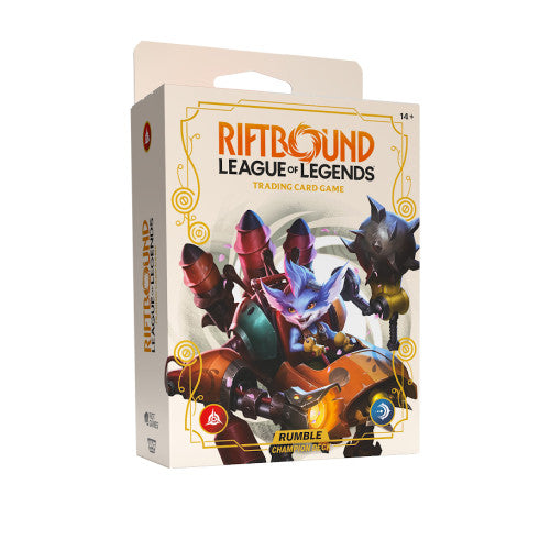 Riftbound: League of Legends TCG - Set Two: Spiritforged Champion Deck - Rumble (4 Count) Riftbound