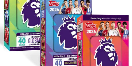 TOPPS PREMIER LEAGUE 2025/26 MEGA TIN (RED) Topps