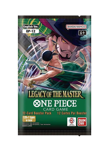 One Piece Card Game: Legacy of the Master Booster Pack (OP-12) Bandai