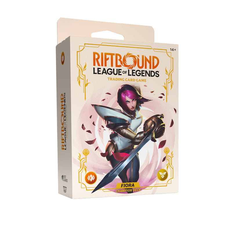 Riftbound: League of Legends TCG - Set Two: Spiritforged Champion Deck - Fiora Riftbound